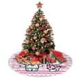 thumbnail image 4 of Hello Kitty Kid Tumbler Wrap Christmas Tree Skirt,Tree Skirt,Soft and Funny Merry Christmas Tree Collar Farmhouse Xmas Holiday Party Decoration,30 In, 4 of 5