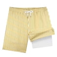 thumbnail image 4 of Boys Swim Trunks with Compression Liner Quick Drying Regular Fit Casual Swim Shorts Boy Bathing Suit Yellow Size 7-8 Years, 4 of 4