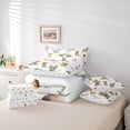 thumbnail image 4 of Cute Sheep Duck Bedding Set Queen Size 7 Pcs,Spring Style Flowers Bed Set for Kids Girls Farmhouse Cartoon Animals Comforter Set,Polyester Bed in a Bag with Comforter,Sheets,Pillowcases Room Decor, 4 of 5