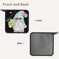 thumbnail image 2 of Disketp Summer Gnome,Cute Gnome Pot Holders Kitchen Insulation Mats Heat Resistant Pot-Holder Oven Anti-Scald Pads for Cooking Baking, 7.1*7.1inch, 2 of 8