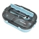 thumbnail image 4 of Cajas Bento Para Estudiantes/adultos/niños, Fiambrera Térmica Bento De Acero Inoxidable Con 5 Compartimentos, Cuchara Y Palillos, Para Escuela, Oficina, Camping, Picnic, Viajes, Azul Jadeshay moderno, 4 of 6