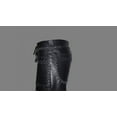 thumbnail image 3 of Dave Navarro Black Rockstar Designer Celebrity Wear Leather Pant, 3 of 10