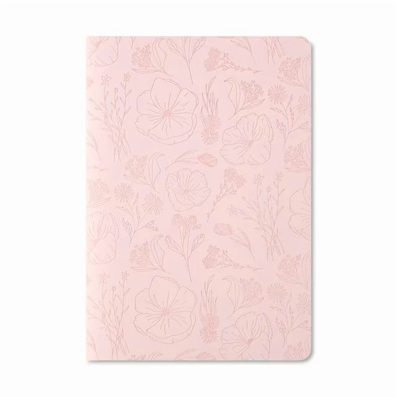 Pen + Gear Pink Journal with Vegan Leather Cover and Stitched Spine for Teens and Adults