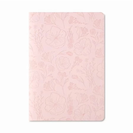 Pen + Gear Pink Journal with Vegan Leather Cover and Stitched Spine for Teens and Adults