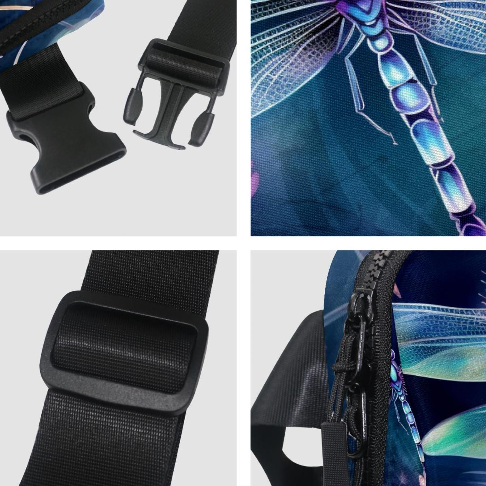 ragonfly Lightweight, Adjustable Fanny Pack with Extension Strap - Unisex Crossbody Bag & Waist Bag