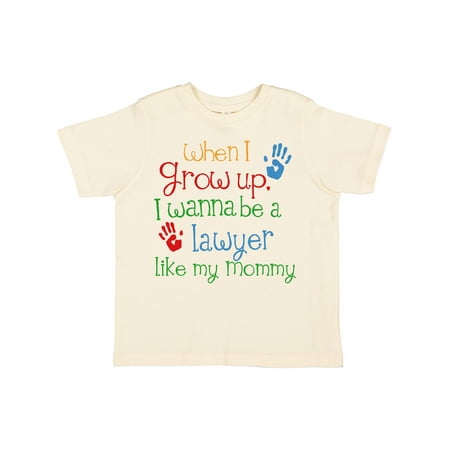 

Inktastic Lawyer Like Mommy Gift Toddler Boy or Toddler Girl T-Shirt