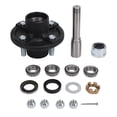 thumbnail image 2 of Trailer Screw Idler Hub Round Bt8 Spindle, Enhanced Safety High Load Bearing Easy Installation Trailer Axle Kit 2000lbs  for Cargo Boat Trailer Spindle, 2 of 7
