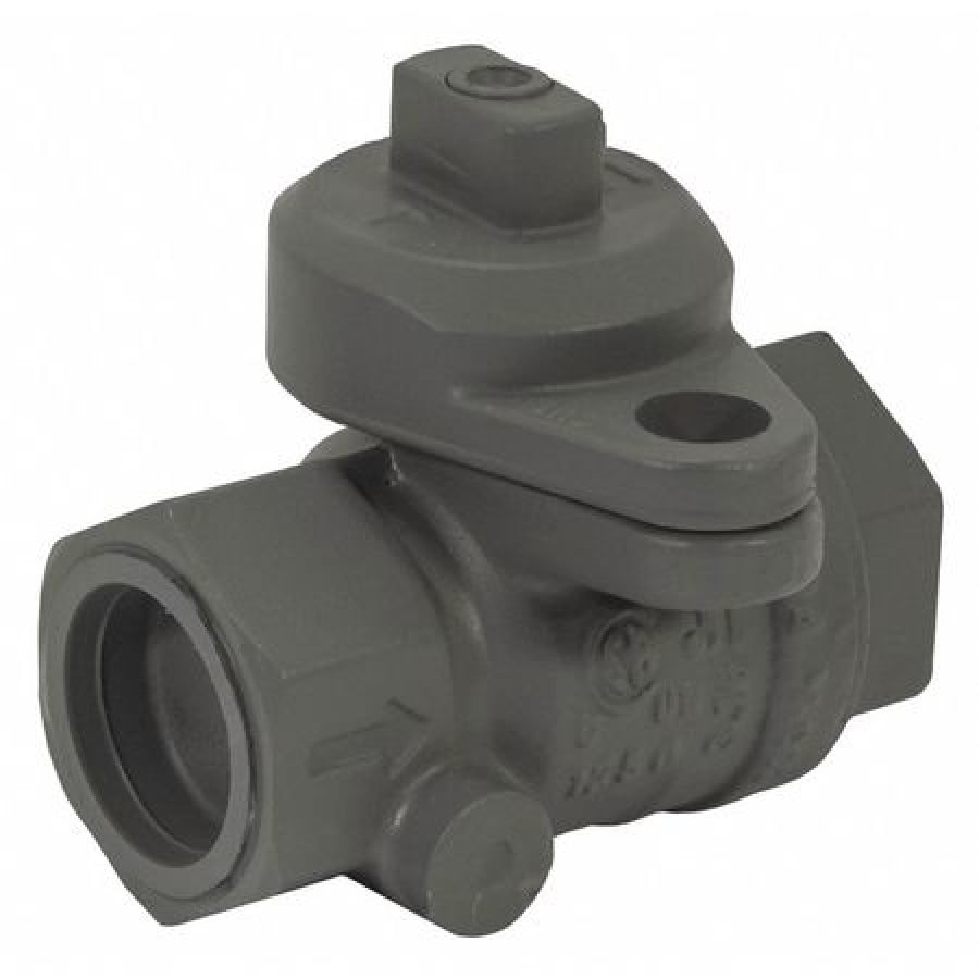 Jomar Lockwing Utility Gas Meter Valve, 3/4 In. Fip