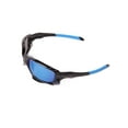 thumbnail image 6 of Walleva Ice Blue Polarized Lenses + Blue Earsocks + Navy Blue Bolts For Oakley Racing Jacket Sunglasses, 6 of 6
