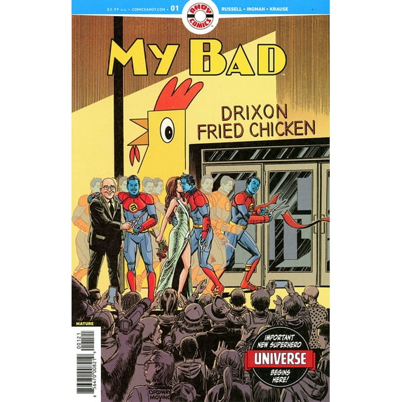 My Bad (Ahoy) #1A VF ; Ahoy Comic Book