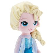 Disney Store Official Elsa Plush Doll - Princess Plush with Shimmering Snowflake Cape, Iridescent Metallic Bodice, Satin Skirt & Embroidered Features - Frozen Toys - 14 Inches
