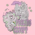 thumbnail image 2 of Girl's Care Bears Halloween Cheer Bear Feeling Creepy Graphic T-Shirt, 2 of 4