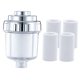 thumbnail image 4 of Purificador de agua para ducha, purificador de agua para baño, filtrado eficaz de impurezas del agua para baño y cocina 3 elementos filtrantes, 4 of 8