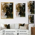 thumbnail image 4 of Designart "Black Chaos II" Abstract Wall Art Living Room, 4 of 5