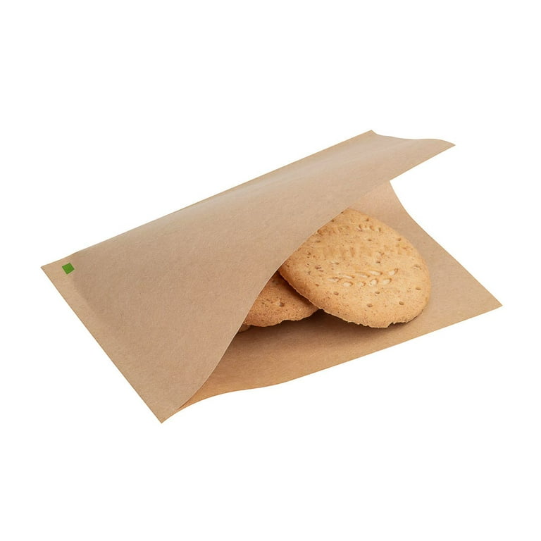 Bag Tek Kraft Paper Bag - 2 lb - 4 1/4 x 2 1/4 x 8 1/2 - 100 count box