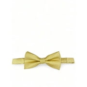 Yellow Classic Pindot Bow Tie
