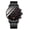 816 Sl Bk l, variant on Mens Watches Stainless Steel Business Wristwatch Push Button Hidden Clasp with Date Waterproof Luminous Quartz Clock