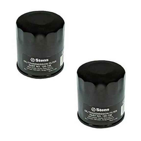 Stens 120-738 PK2 Transmission Filters