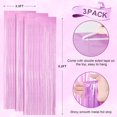 thumbnail image 3 of XIHAMA 3 Pack 3.3x8.2 Feet Gold Foil Fringe Backdrop Curtains, Tinsel Streamers Birthday Party Decorations, Fringe Backdrop for Graduation, Baby Shower, Gender Reveal, Disco Party, 3 of 7