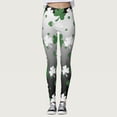 thumbnail image 1 of WILLBEST Leggings de Mujer para Yoga, Correr, Gimnasio, Cintura Alta, Suaves, Cómodos, Elásticos, con Estampado de Rayas. Grande, 1 of 6