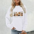 thumbnail image 2 of Wdgfv Spooky Season Sweatshirt, Fall Coffee Shirt, Pumpkin Spice Sweater Halloween Latte Shirt Women Crewneck Pullover Tops, 2 of 5