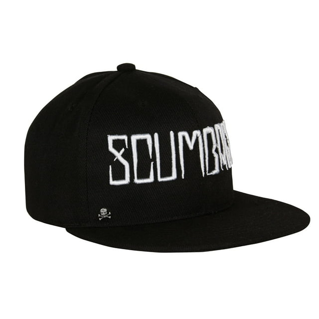 Gorra Plana Negra Unitalla Scumbags