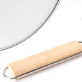 thumbnail image 4 of Splatter Screens, Stainless Steel Splatter Screens for Frying Pan with Insulated Handles, Grease Splatter Guards for Kitchen Frying Pan Cooking (Pack of 3), 4 of 7