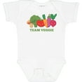 thumbnail image 3 of Inktastic Team Veggie Boys or Girls Baby Bodysuit, 3 of 5