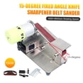 thumbnail image 3 of Sander Sididingura de Cinturón de Ángulo de Ángulo Fijo de 15 Grados 7 Machina de Pulido Ajustable de Nivel de Nivel 7 Con Cinturones de LiJado de 10 piezas, 3 of 6