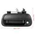 thumbnail image 2 of Black Car Tailgate Handle Replacement for Toyota Tundra Base Crew Cab 4-Door 2005 690900C010 690900C030, 2 of 6