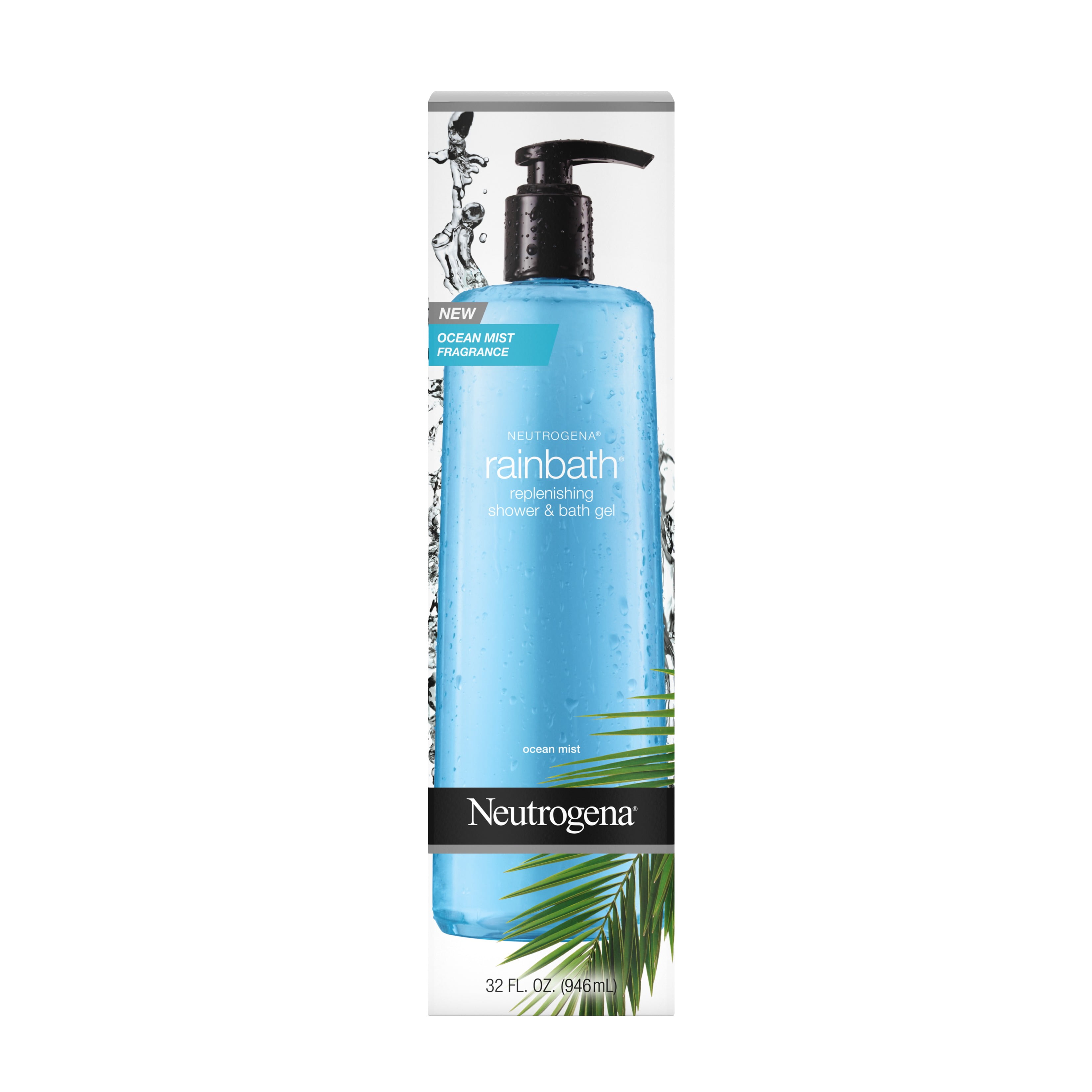 Neutrogena Rainbath Replenishing Shower/Bath Gel, Ocean Mist, 32 oz