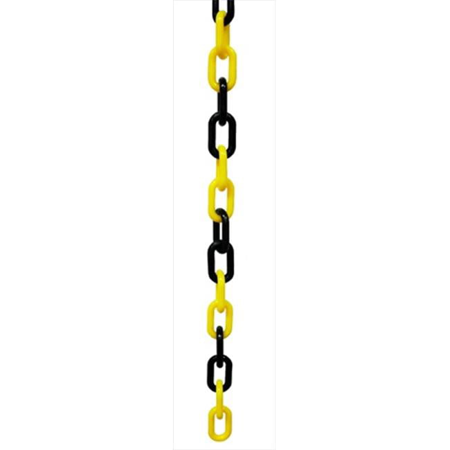 dia Length Black 50 ft Plastic Chain VIP Crowd Control 1880-50 1.5 in 