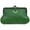 Green, variant on Genuine Leather Change Purse with Clasp Closure 11-3016 (C)