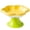 yellow flowers, variant on High Foot Ceramic Cats Bowl with Flower Shape Designs for Comfortable Eating and Spill Prevention Cats Feeding Bowl