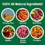 Watermelon Wedges - Fun & Unique Healthy Nibbler - Rabbits, Guinea Pigs, Hamsters, Chinchillas, Prairie Dogs, Degus, Rats, Squirrels & Other Herbivores (4.7 oz.)