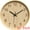 Khaki, variant on Unique Bargains Non-Ticking Battery Operated Colorful Analog Wall Clock Multicolor