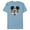 Ocean Blue, variant on Disney Mickey Mouse Class of 2023 Graduation Sunglasses - Short Sleeve Blended T-Shirt for Adults - Customized-Ocean Blue