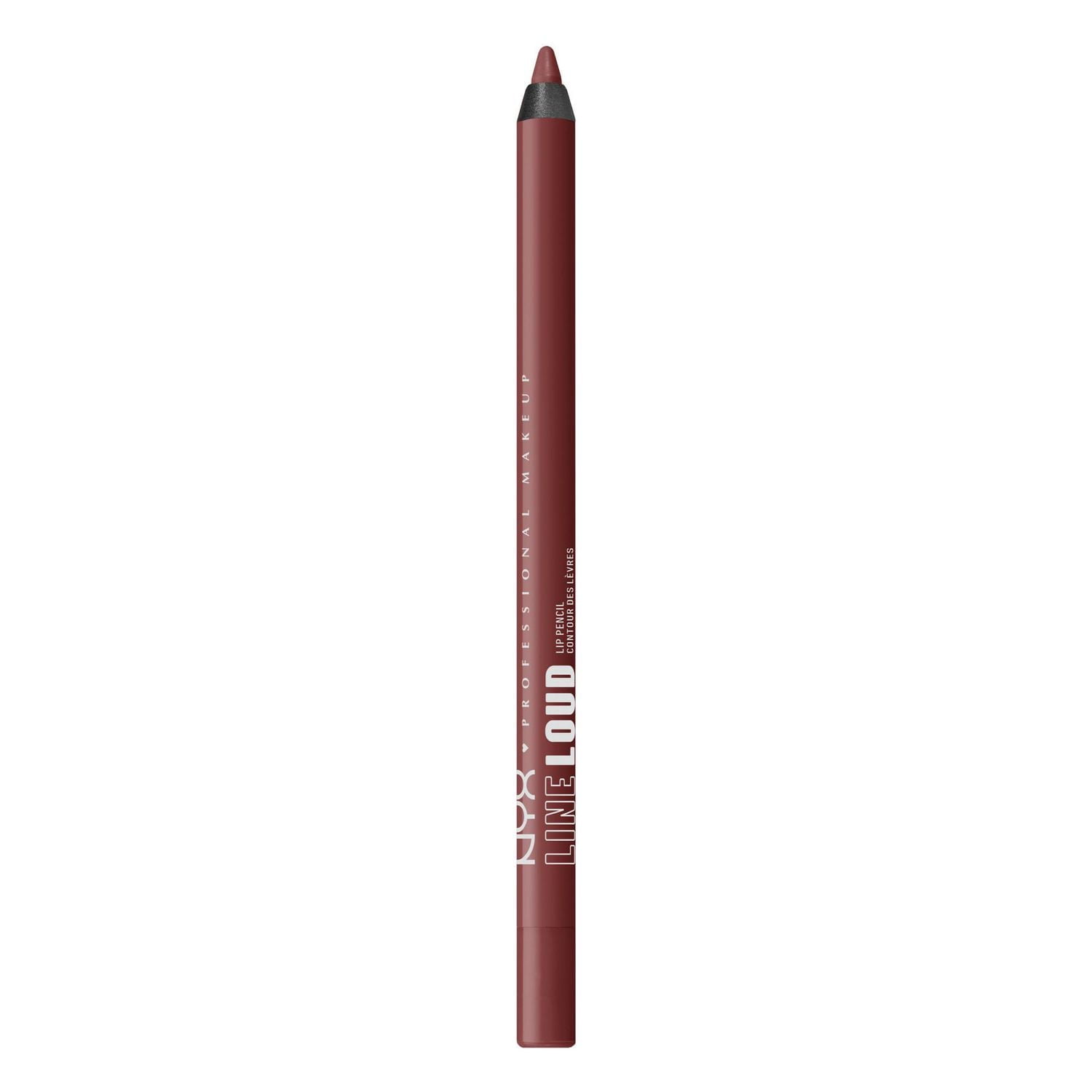 NYX PROFESSIONAL MAKEUP, Line Loud, Waterproof Lip Pencil, Infused with Vitamin E, Vegan Formula