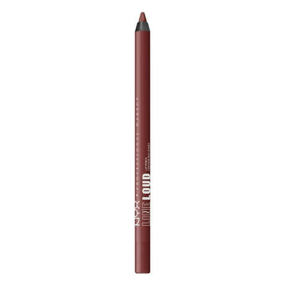 NYX PROFESSIONAL MAKEUP, Line Loud, Waterproof Lip Pencil, Infused with Vitamin E, Vegan Formula