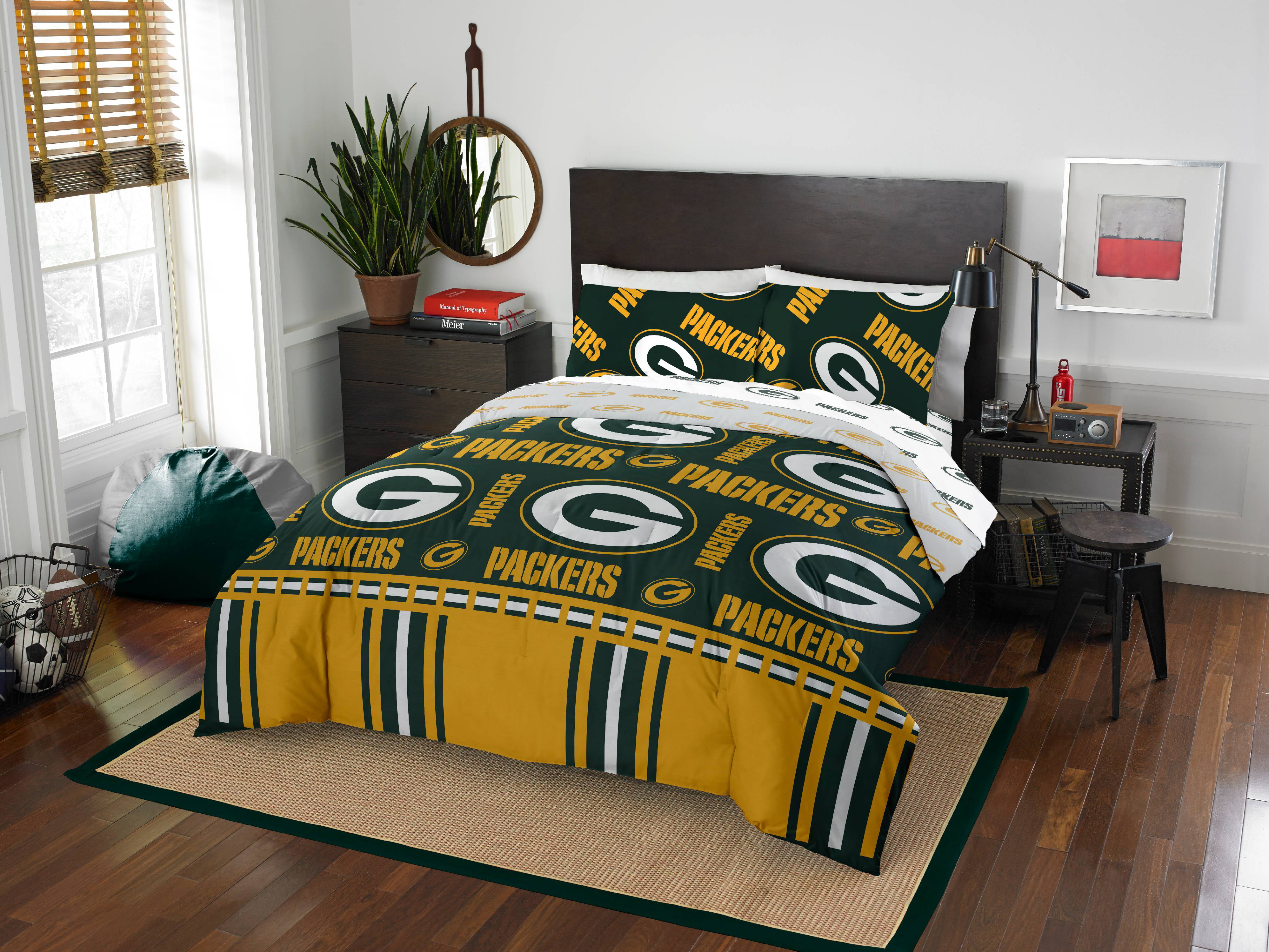 Nfl Green Bay Packers Bed In Bag Set Walmart Com Walmart Com