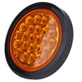 thumbnail image 2 of CCIYU Side Marker Light Universal&nbsp;2Pcs White 2Pcs Amber 24LED Truck Side Marker Clearance Light Bulbs for Truck Bus Boat Trailer Pickup&nbsp;Indicator Light Side Marker Assemblies, 2 of 5