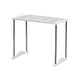 thumbnail image 2 of Organizador apilable blanco para estante de plástico multicapa | Estante ventilado de oficina para la encimera de cocina 42,5x22,5x34,5 cm, 2 of 6