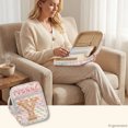 thumbnail image 5 of HELLHERO Machine Washable Quilted Bible Cover for Women, Lightweight Large Capacity Bible Cover Case Polyester Fabric Quilted Bible Cases Rose Patchwork, 5 of 9