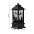 thumbnail image 3 of Halloween Vintage Lantern, Halloween Decoration Battery Operated LED Lighted Halloween Lantern with Flying Witch and Pumpkin for Halloween Party Haunted House Home Decor, 3 of 7