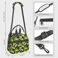 thumbnail image 2 of Easygdp Fresh Avocado Caja de Almuerzo para Mujeres y Hombres, Bolsa de Almuerzo Insulada, Bolsas Reutilizables Impermeables para Viajes, Trabajo y Picnics, 2 of 7
