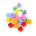 thumbnail image 1 of 24 Piezas 30 Mm Manualidades de Bricolaje Coloridas Bolas de Pompones Esponjosos Fieltro Juguetes de Peluche Decoración Zulema Pompones Gato Juguetes, 1 of 8