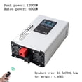 thumbnail image 2 of Pure Sine Wae Inerter 5000W/8000W/10000W/12000W Power 12-72 to AC Conerter Solar Car Inerters Off Grid Portable ,Protect Your Appliances, 2 of 6