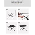 thumbnail image 3 of Picnic Under Table Storage Bag Desk Storage Box for Camping Table, 3 of 5