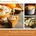 thumbnail image 5 of Colonial Candle M Baker Pumpkin Shortbread Scent Jar Candle, 2 Wick, 14 oz, 60 Hours Burn, Aromatic, 5 of 8