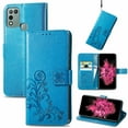 thumbnail image 2 of For infinix Note 40 Pro Case, Embossed Wallet Case For  infinix HOT 30i 20 10 Note 12 30 Pro/Spark 20 with Card Slots Cash Holder Magnetic Clasp Shockproof Kickstand Cover, 2 of 11